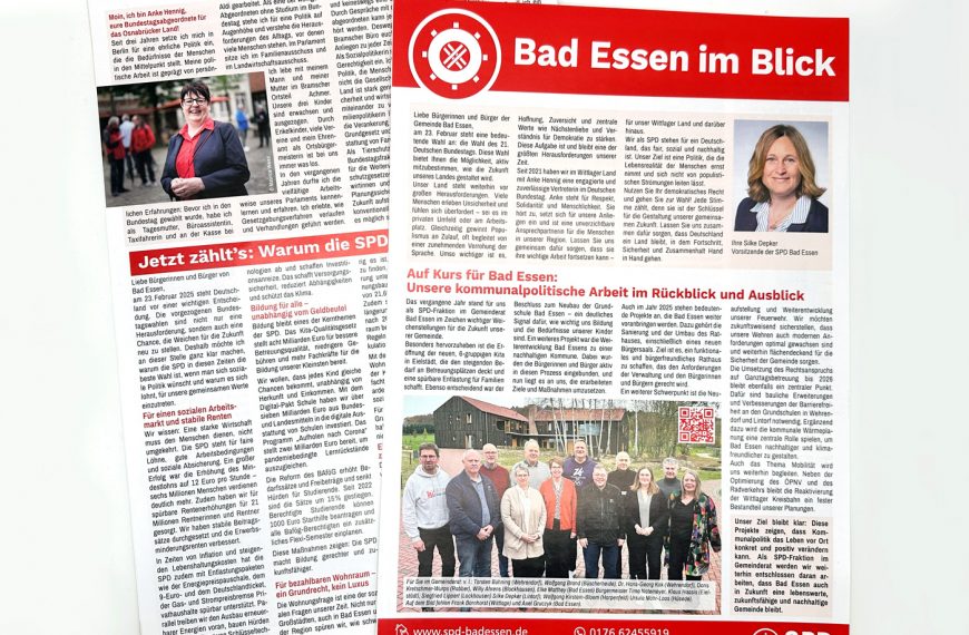 Wir haben Bad Essen im Blick: Die neue Ausgabe ist online!