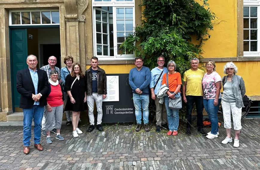 SPD Bad Essen zu Besuch in der „Gedenkstätte Gestapokeller“ in Osnabrück