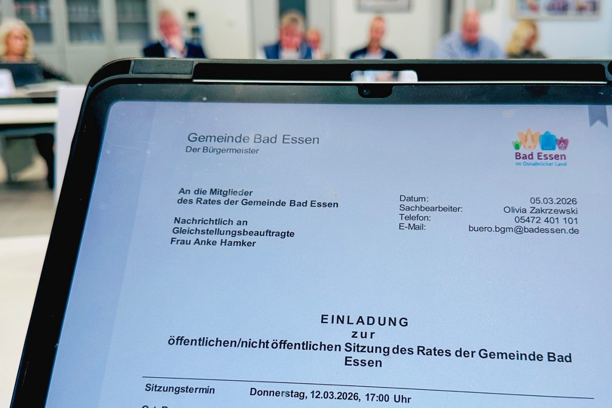 Mit Zuversicht und Verantwortung: SPD Bad Essen zum Haushalt 2026
