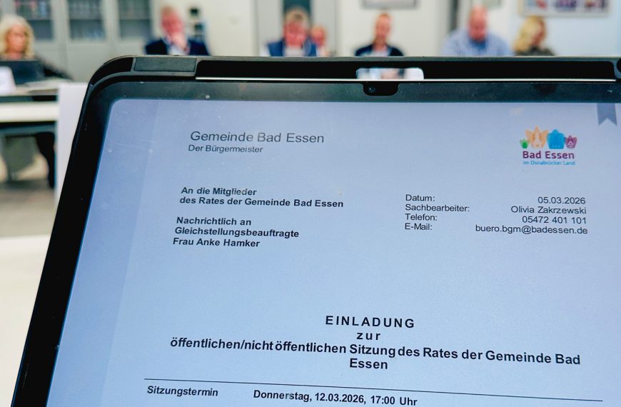 Mit Zuversicht und Verantwortung: SPD Bad Essen zum Haushalt 2026