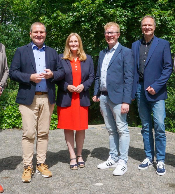 SPD-Landratskandidat Alexander Bartz stellt sich vor: Gemeinsames Frühstück der SPD-Ortsvereine Bad Essen, Bohmte und Ostercappeln