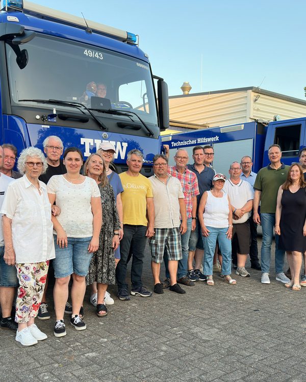 SPD Bad Essen vor Ort beim Technischen Hilfswerk